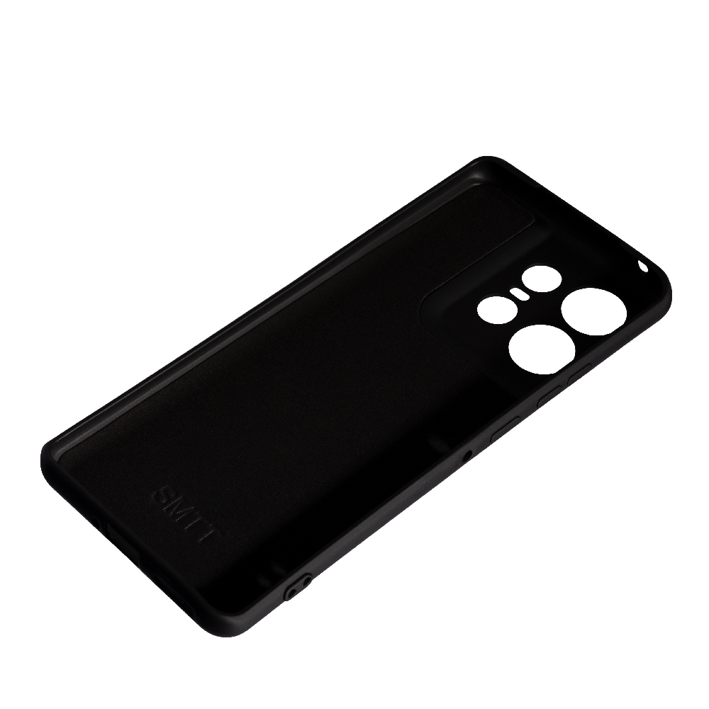 Накладка Silicone case SMTT для Motorola Edge 50 Pro (Black)-2